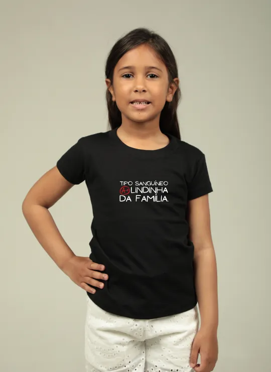 Tipo sanguíneo A+ lindinha da família.