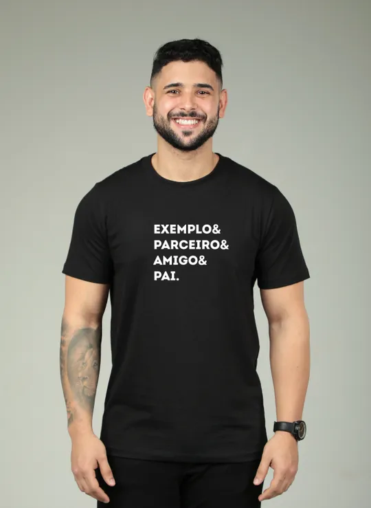Exemplo & Parceiro & Amigo & Pai.