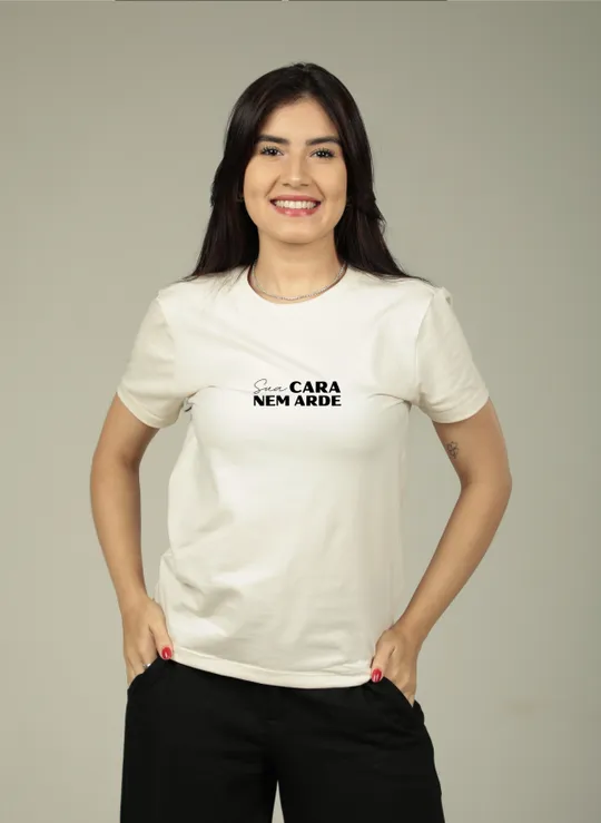 Sua cara nem arde