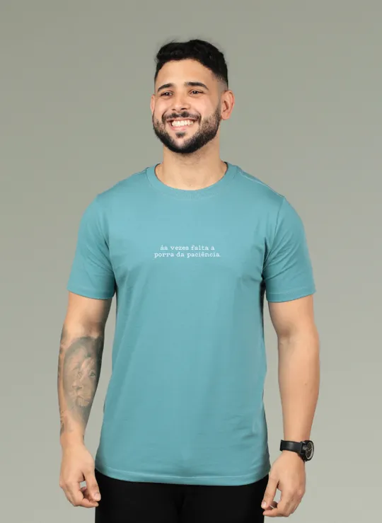 Ás vezes falta a porra da paciência.