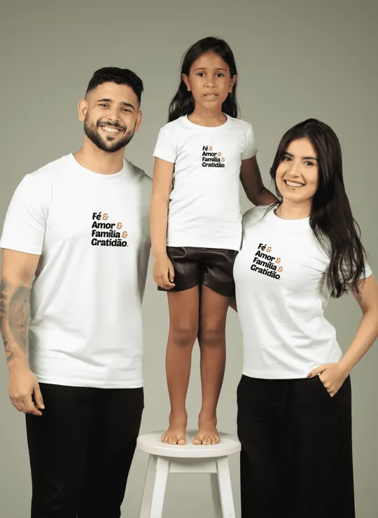 Fé & Amor & Família & Gratidão