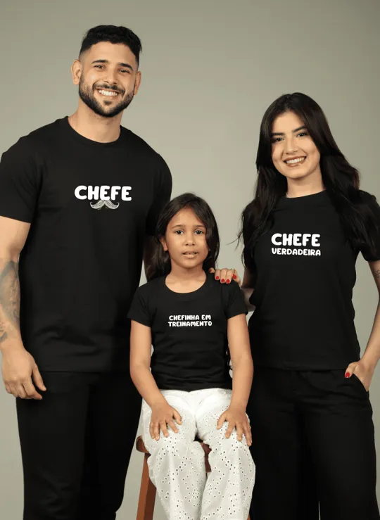 Chefe - Chefinha em treinamento - Chefe verdadeira
