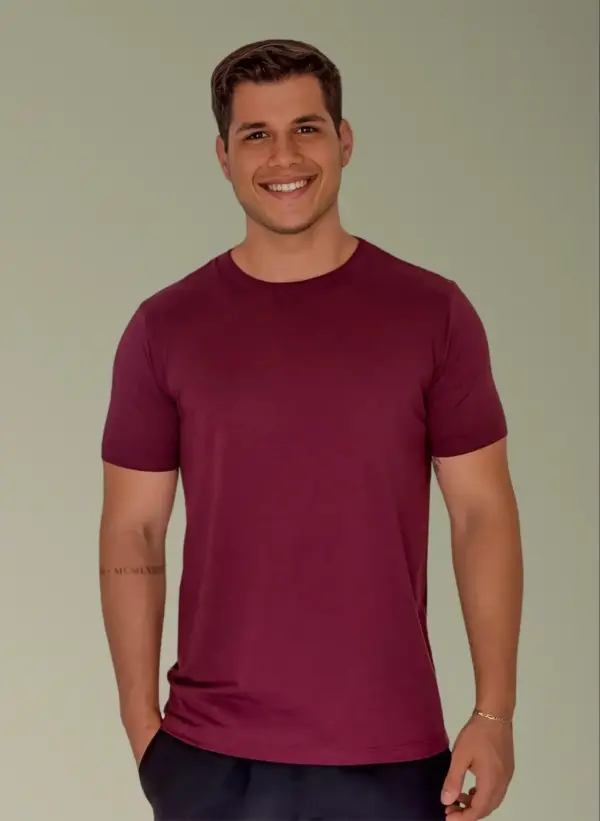 T-Shirt Bordô