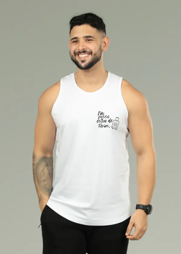 Não posso estou de férias