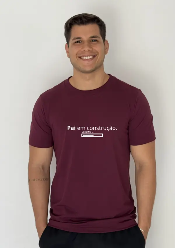 Pai em construção