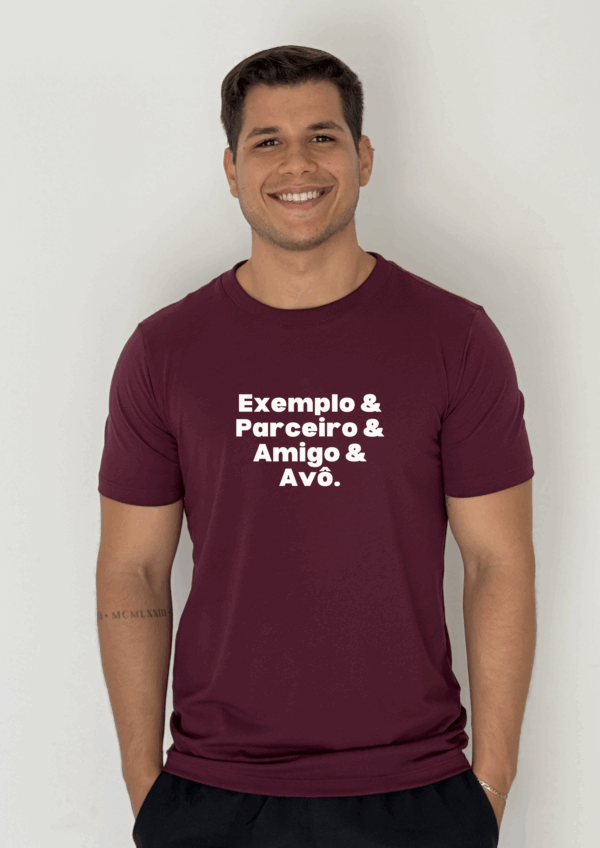 Exemplo & Parceiro & Amigo & Avô