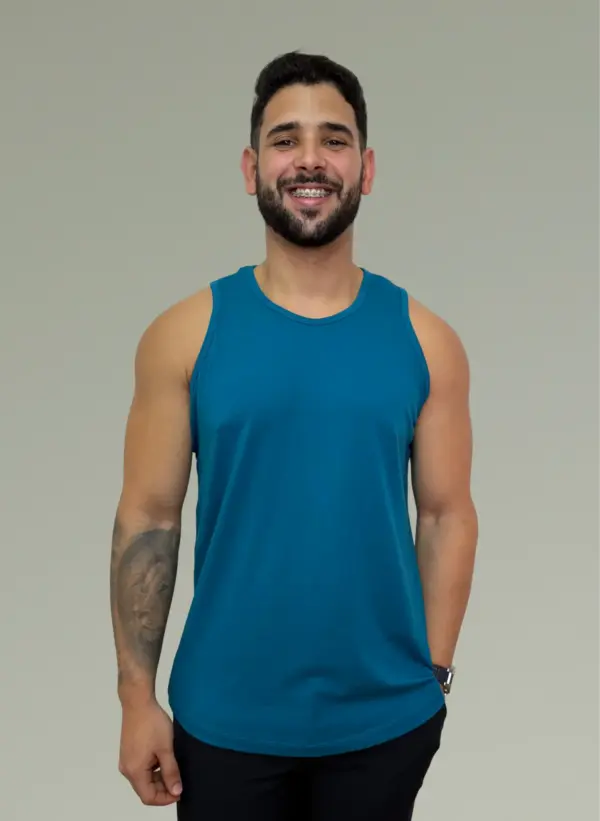 Regata Tech Blue Star Dust - Imagem 2